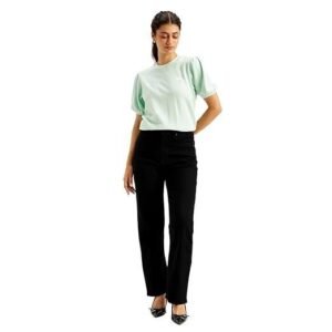 Women's High Rise Straight Fit Jeans