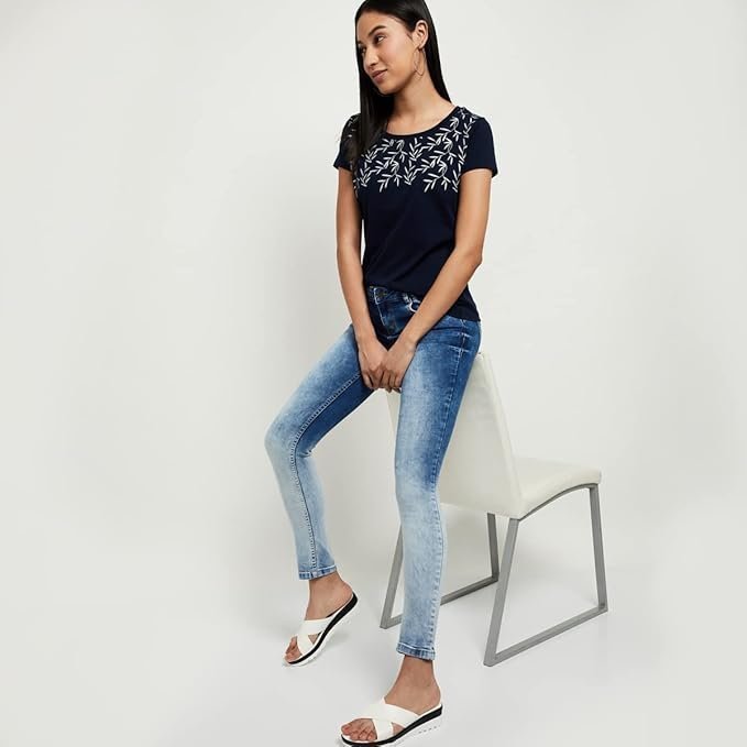 Women's Cotton Printed Gown Ankle Length Nighty Free Size (Pack of 2) - Image 5