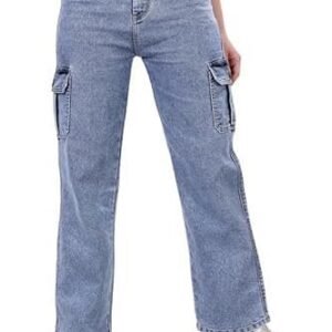 Hills Women's Relaxed Fit Mid Rise Jeans || Jeans || Baggy Jeans || Baggy Jeans || Loose Jeans || Oversized Jeans Baggy