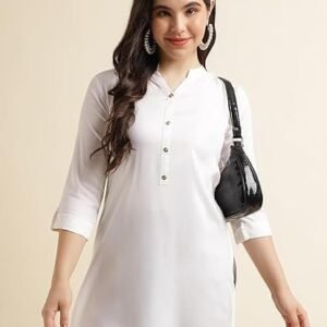 Women's Cotton Printed A-Line Kurta with Palazzo Pant Set