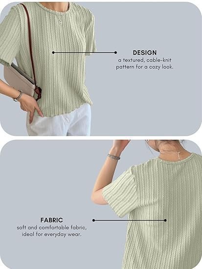Women’s Fashion Tops – Crop Top, Loose Fit Oversized Shirts & Stylish Korean Tank Tops for Summer Wear - Image 5