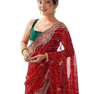 Women's Kanjivaram Woven Soft Silk Saree With Blouse Piece