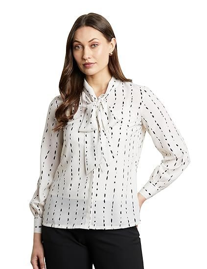 Premium Women's 'Desk-to-Dinner' Cotton Stretch Formal Shirt (Button Down | Regular Fit | Stylish | Office-wear)