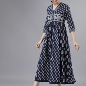 Women's Cotton VNa1000402 Maxi Dress
