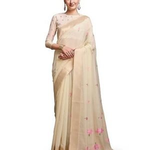 Women's Kanjivaram Patola Soft Silk Sarees With Unstitched Blouse Piece