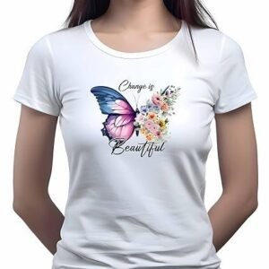 Women's 100% Cotton Printed Regular fit Round Neck T-Shirt WMN-02