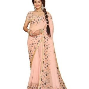 Sarees Women’s Banarasi Silk Saree With Blouse Piece (Kara138_Parent)