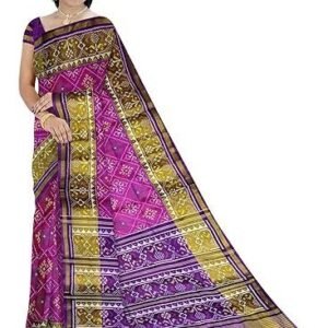 Paul Purple Lavender Cotton Printed Saree for Women