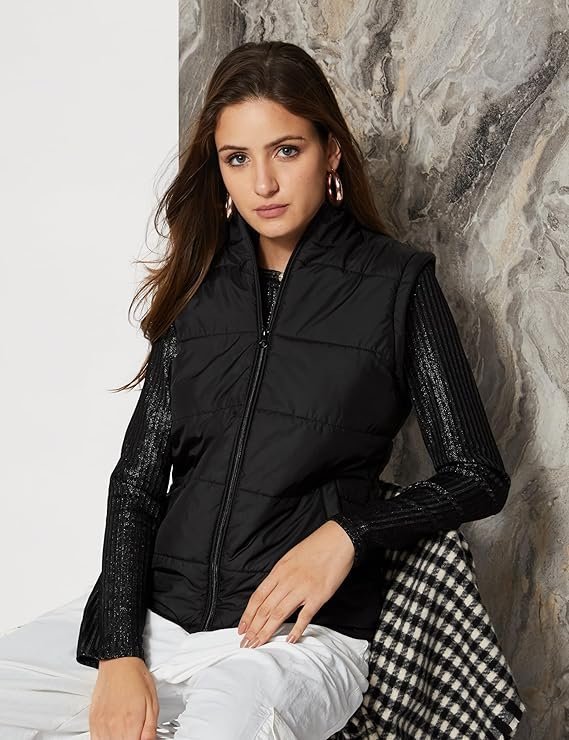 Women's 100% Polyester Regular Jacket - Image 4